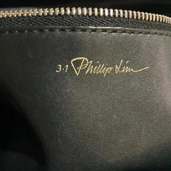3.1 phllip Lim back leather satchel handbag - Picture 9 of 14